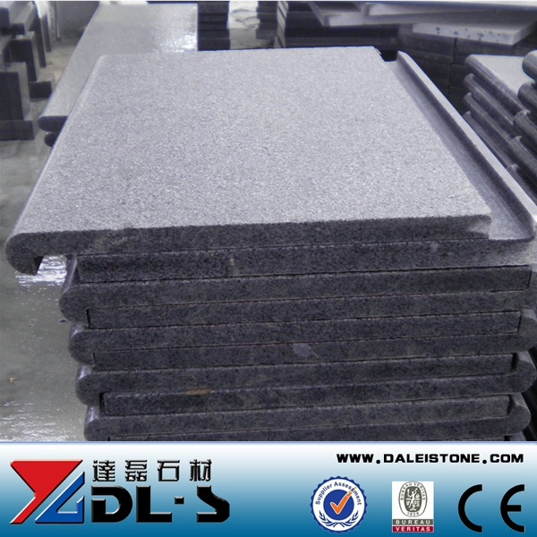 Outdoor G654 Granite Swimming Pool Edge Bullnose Coping Stone Tile