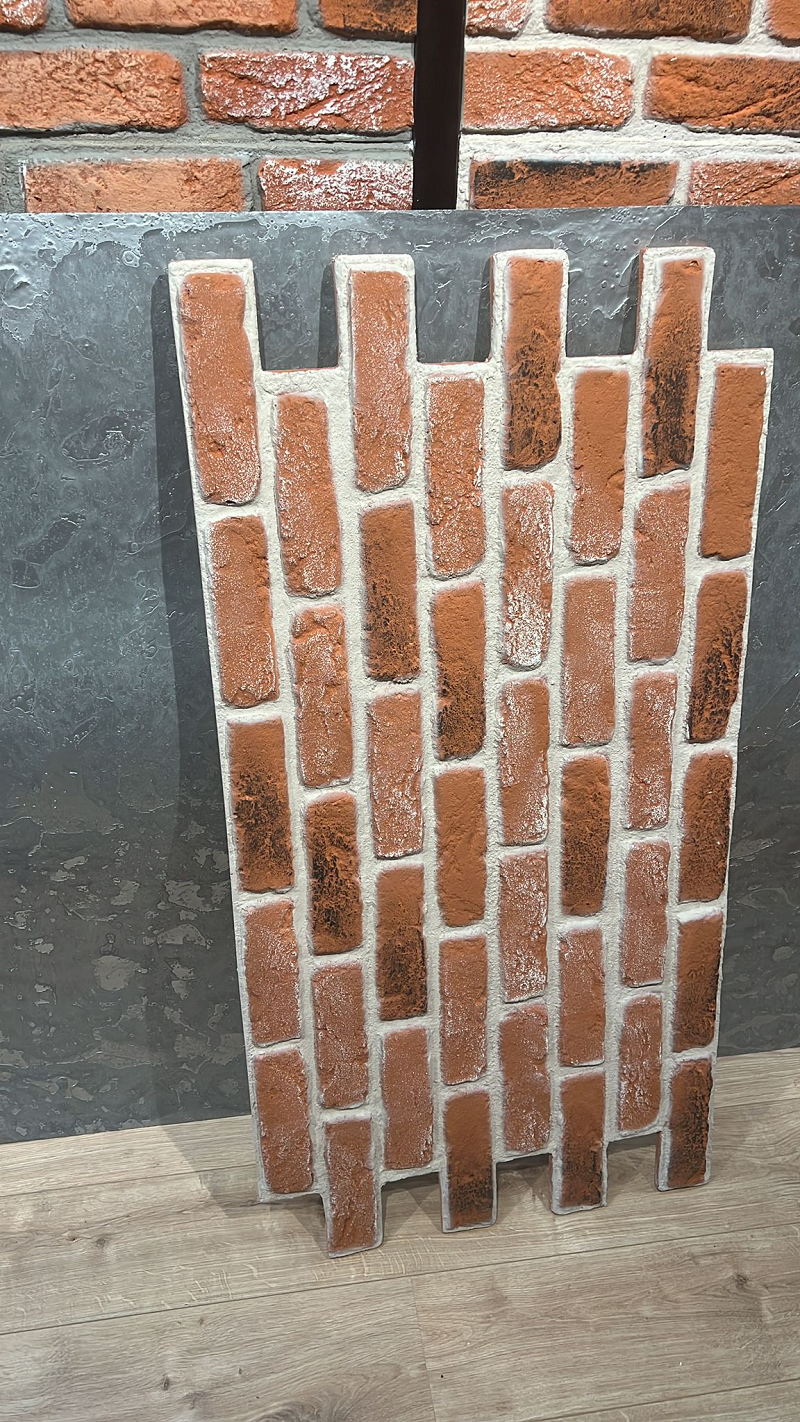 Exterior Wall Decorative Reclaimed Brick Antique Thin Brick Veneer Tiles With Net