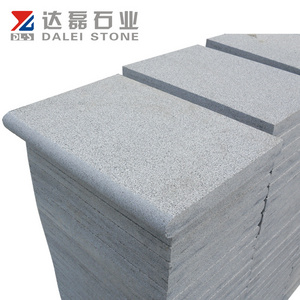 Outdoor G654 Granite Swimming Pool Edge Bullnose Coping Stone Tile