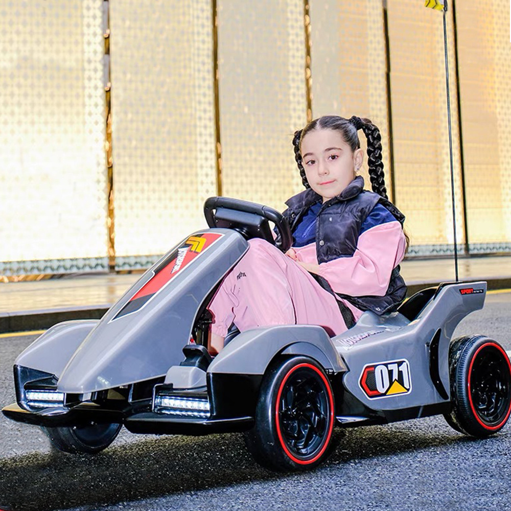 DLS factory wholesale Children's 24V/12V Electric Drifting Ride On Car Kids Go-Kart with remote control Cars toy