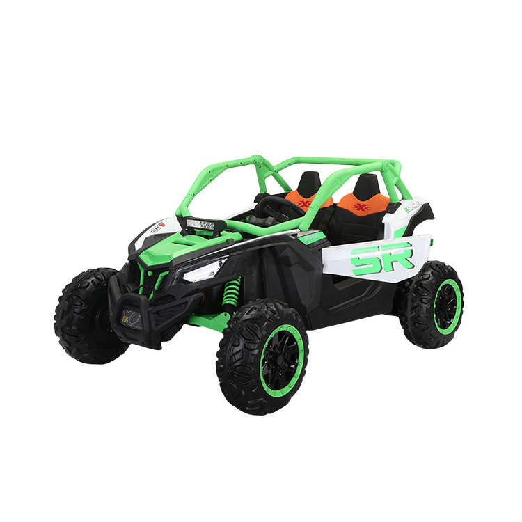 Factory price new design kids electric car 24 volt remote control riding toy big car with 2 seats children electric car