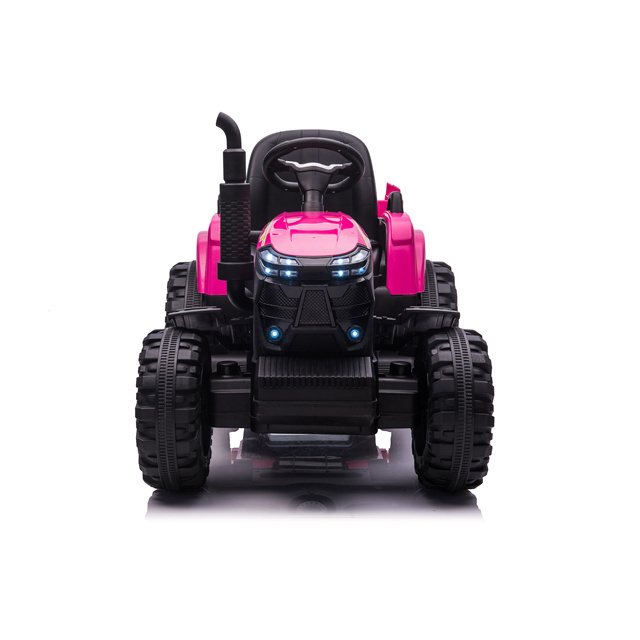 WHOLESALES KIDS TRACTOR TOY CAR FOR KIDS RIDE ON WITH ELECTRIC BATTERY AND LIGHT ADJUST MUSIC CHEAP 12V BABY ELECTRIC TRACTOR