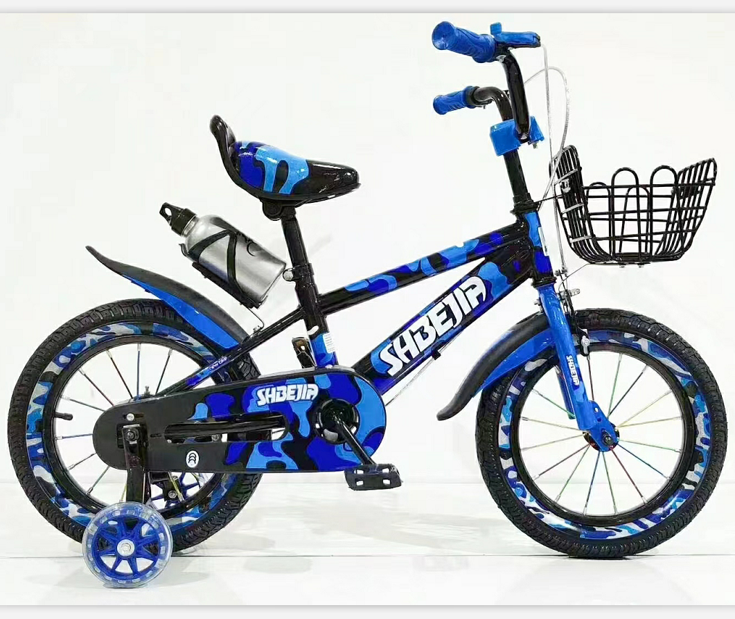 2024 newest model 12 14 inch kid princess bike with training wheel children bicycle soft seat child cycle kids bicycle