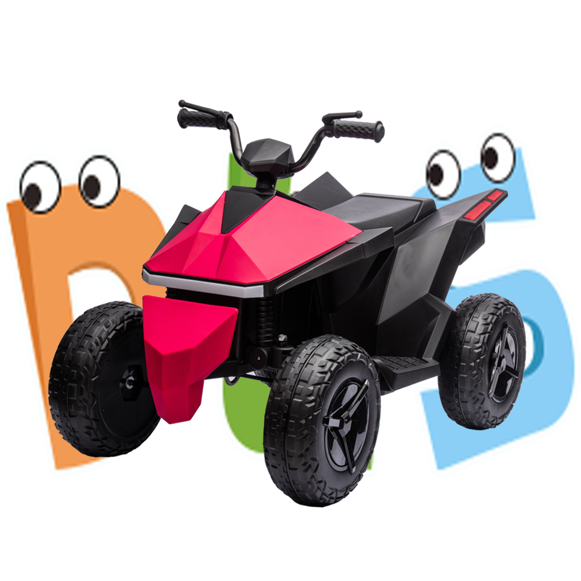 Factory OEM Kids Electric Beach Toys Car Ride-on ATV car With Light Music 12V Boys Remote control baby electric car ride For Gir