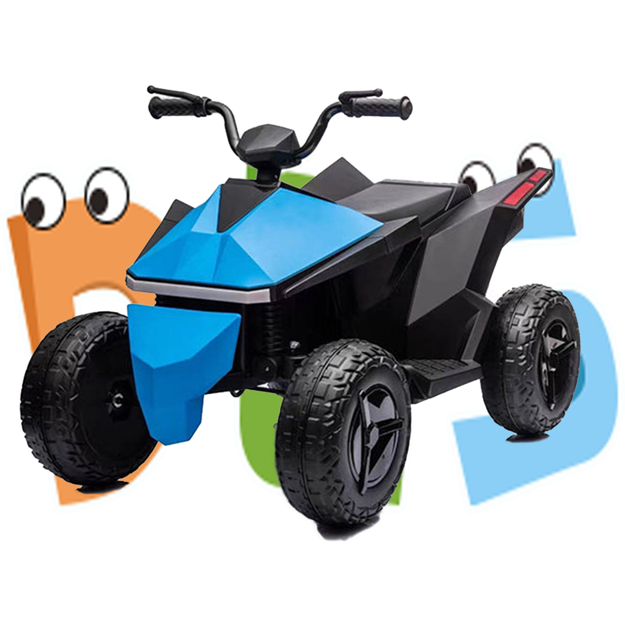 Factory OEM Kids Electric Beach Toys Car Ride-on ATV car With Light Music 12V Boys Remote control baby electric car ride For Gir