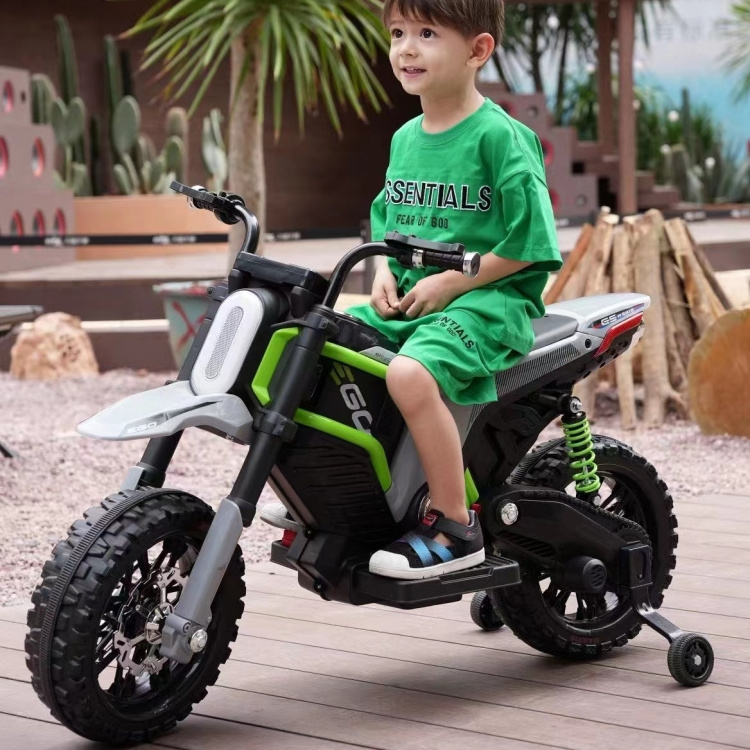 Factory Hot Sell Kids Ride on Battery Power Electric Motorbike Heavy Off-Road Motorcycle Kids Electric Quad Bikes For Kids