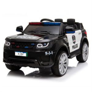 Good quality Kids ride on two seats 12v battery power wheel kids policeman car electric toy ride on car for kids to drive