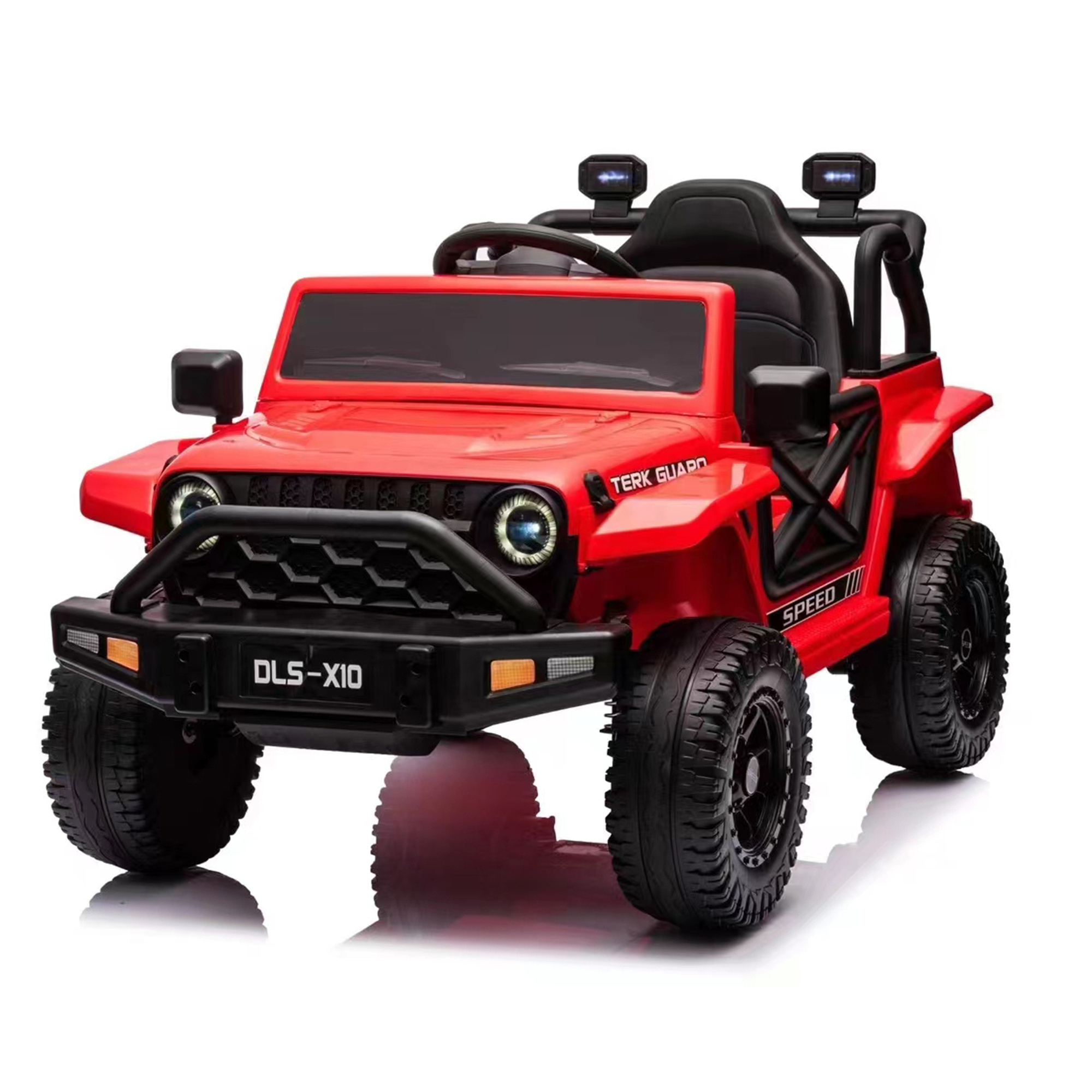 2024 Factory New Design Ride-On Jeep Car for Kids Plastic 12V Battery Operated Electric Car with Remote Control and MP3 Player