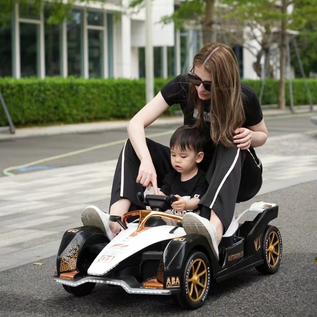 Factory hot sale single-seat children's ride-on car pedal go-karts for kids to drive