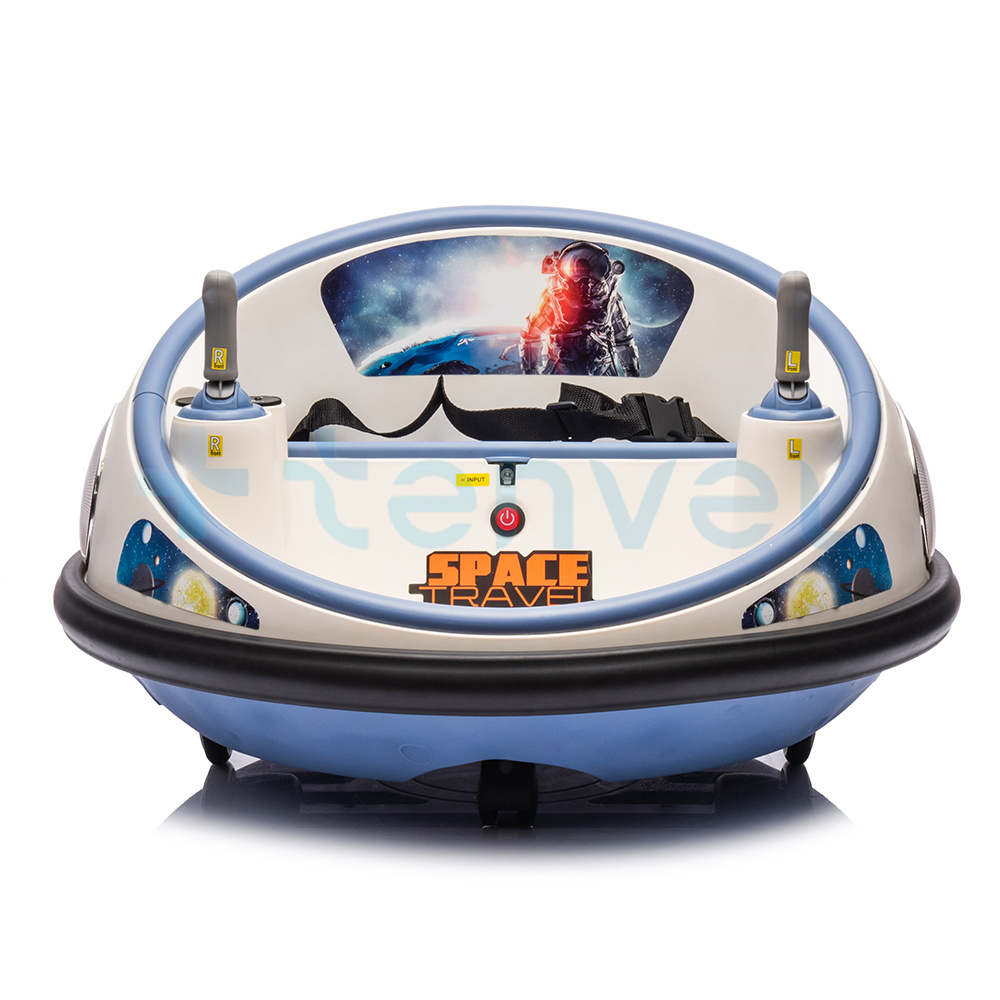 2024 Factory New Model Children 360-degree Electric Bumper Cars Battery Operated 12V Bumper Toy Car Kids Ride-On Car