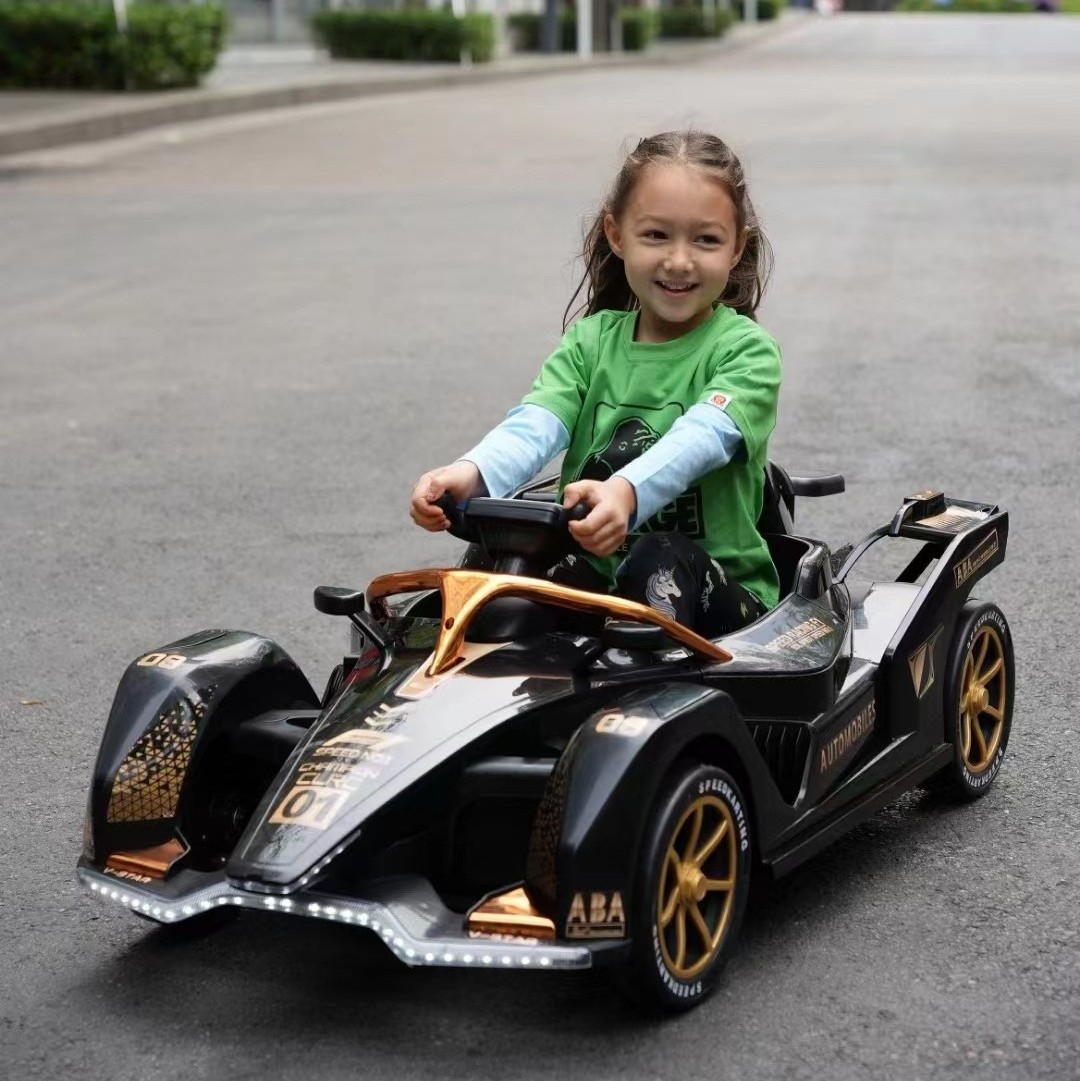 Factory hot sale single-seat children's ride-on car pedal go-karts for kids to drive