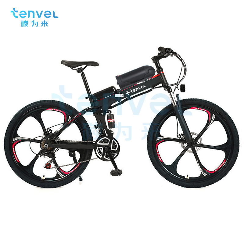 Kettle battery Land Rover Integrated wheel High carbon steel E BIKE  26 4 0 Fat Tire Electric Mountain Bike