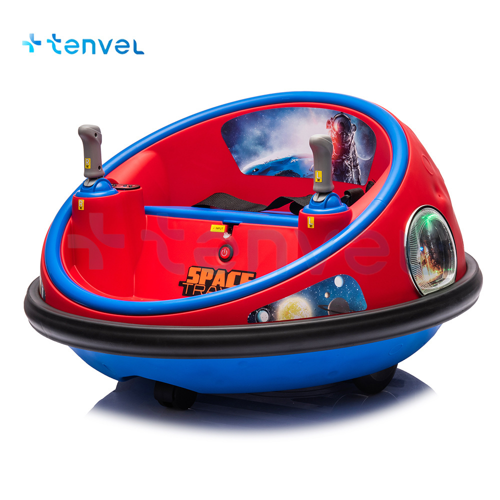 China Manufacturer Wholesale new 360 Degrees Rotation Battery Rechargeable Remote Control Outdoor Kids Ride On Bumper Car