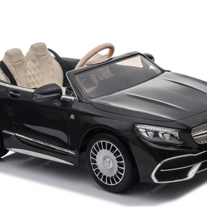 Kids Toys Car Mercedes Benz S650 Ride On Car Electric 12V Wheels Remote Control MP3 LED Toys Car for Kids to Drive