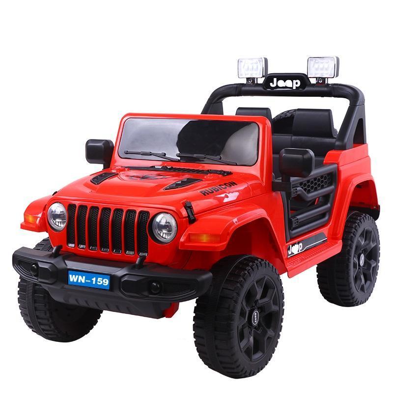 Factory wholesale Children 12V Battery Electric Power off road Baby Toys Car with LED light Remote control kids ride on car