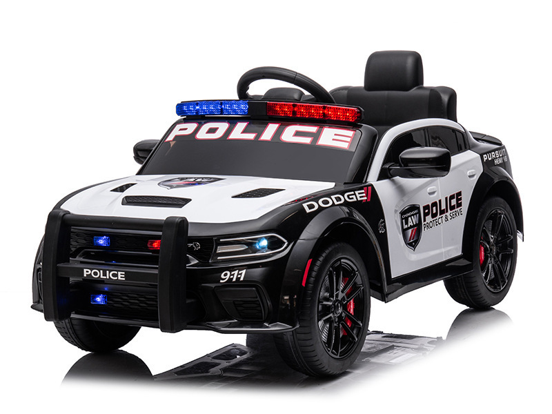 DLS Wholesalers OEM Licensed DODGE CHARGER remote control children electric ride-on Police toy car kids 12V Ride on Car