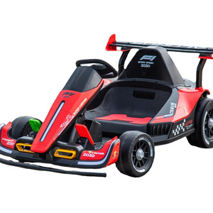 New style children electric 12V electric remote control drift pedal racing kids go karts 4 wheels ride on toy car for kids