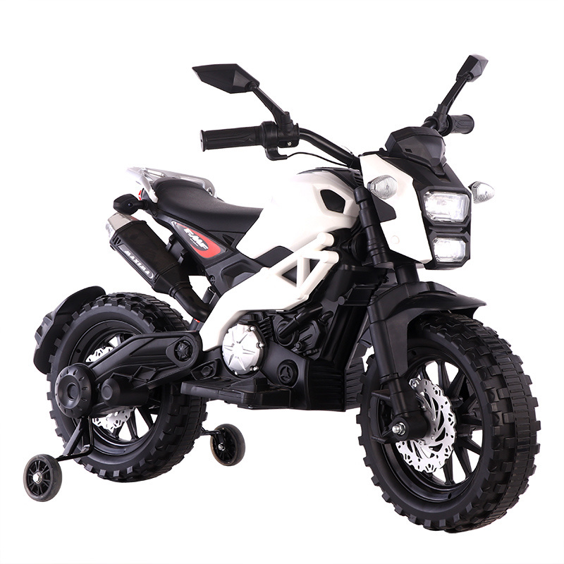 DLS Factory High Quality Child Electric Motorcycle Toy Car Kids Music Led Light USB Power Battery Ride On Children Motorbike