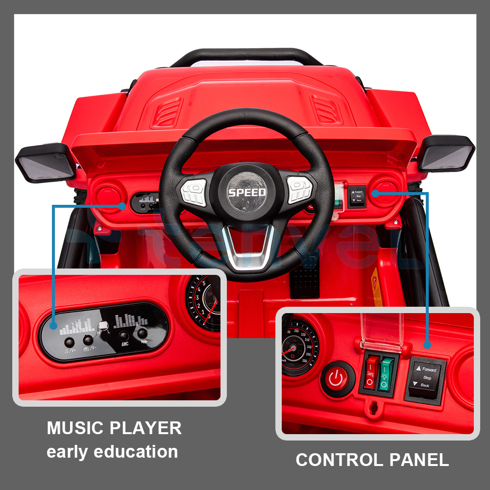 2024 Factory Wholesale Kids Bumper Ride-On Car New Model 12V Battery-Powered with Remote Control for Ages 2-13 Years