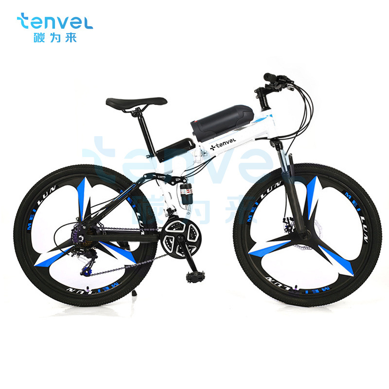 Kettle battery Land Rover Integrated wheel High carbon steel E BIKE  26 4 0 Fat Tire Electric Mountain Bike