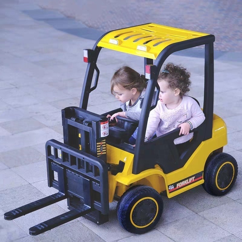 Dalisi Tenvel 12V Kids Electric Truck Ride On Car With Remote Control For Children To Drive forklift