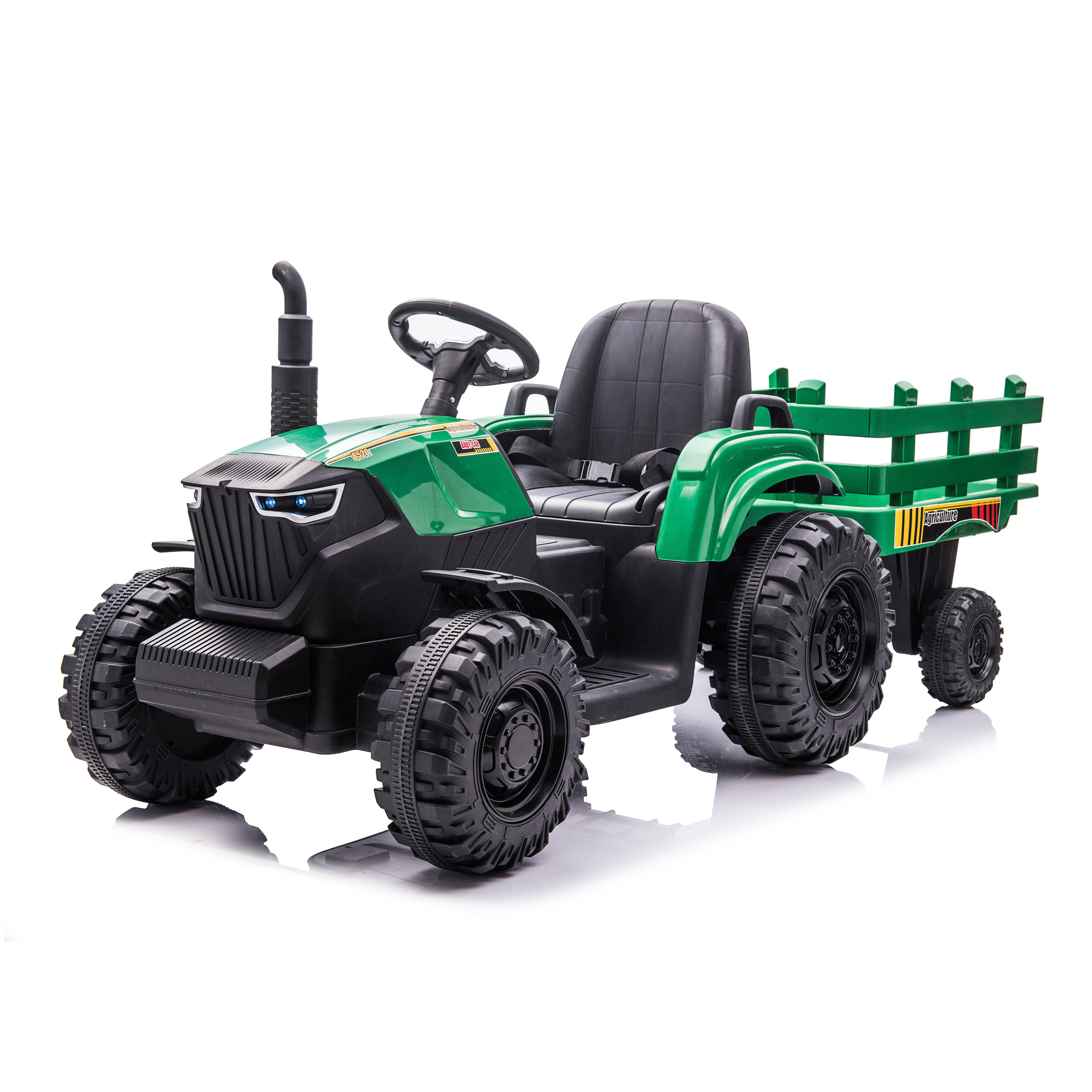 Kids 24 Volt Battery Children Ride On Car Motorized Riding on Vehicles Toys Electric Tractor Car for Birthday Christmas Gift