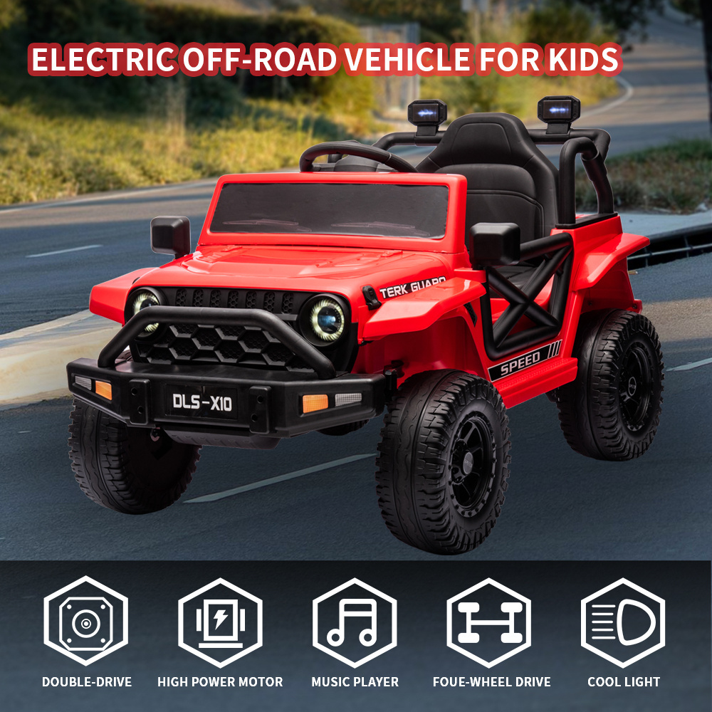 2024 factory new desgin children plastic kids electric 12V ride on toy electric car remote control kids ride-on cars