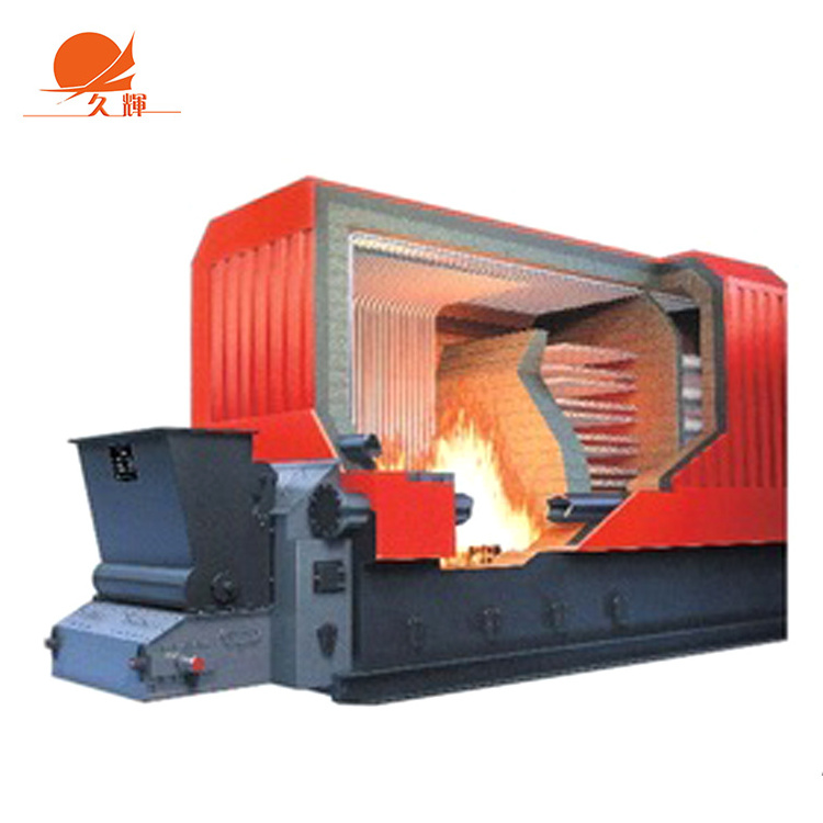 Economical Solid Fuel Burner Steam Boiler Burning Wood Pellet Hot Water Boiler