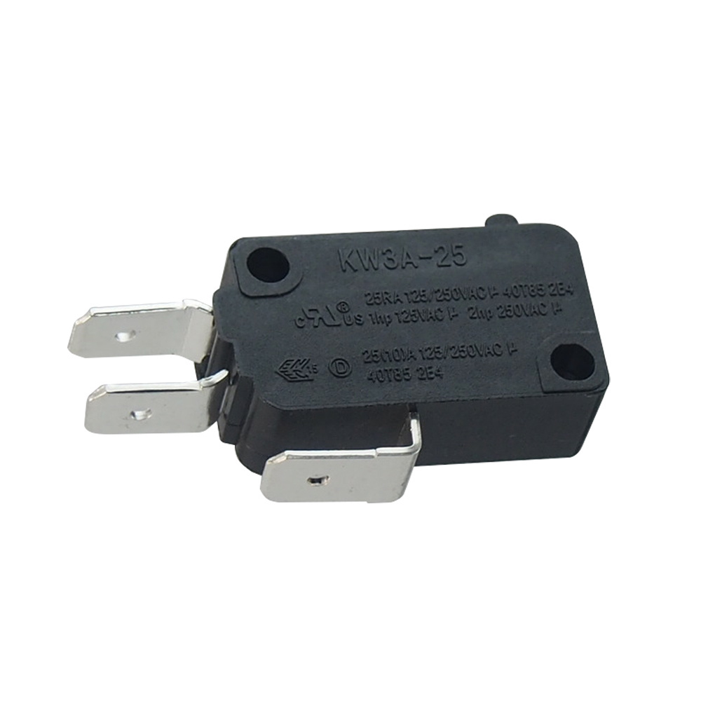 KW3A 125V/250V 16A 25A microswitch SPDT Snap Action Button Micro Limit Switch for Microwave Oven Door