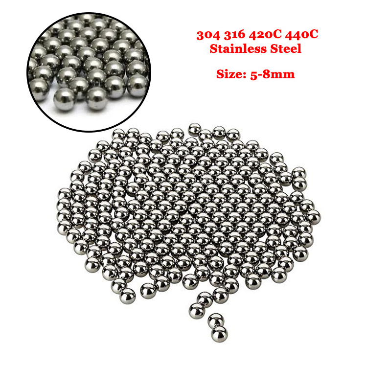 5.556mm 7/32 inch G100 G200 G500 High Precision Cycling stainless Steel Balls Mild Carbon Steel Balls For Bicycle Bearings