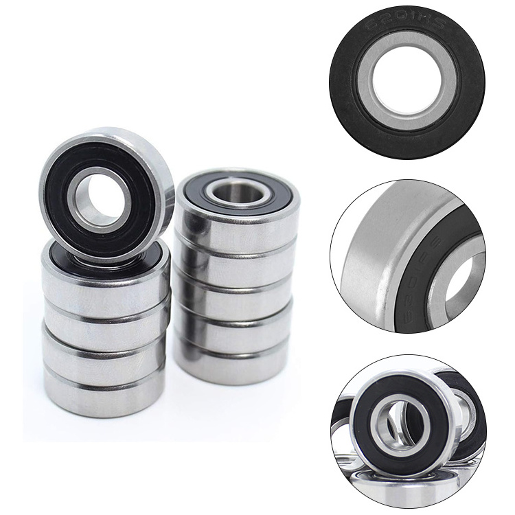 6201 6202 6203 6204 6205 6206 6207 6208 2RSH 2RS1 Bearing 6301 Motorcycle Rich Auto Copper Deep Groove Ball Bearing