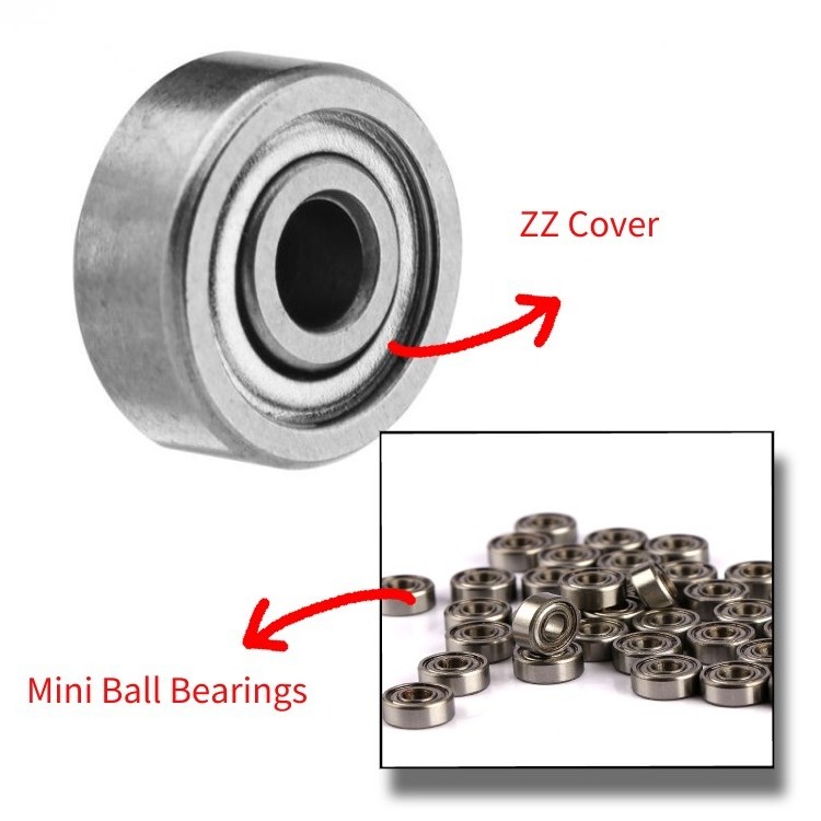 Stainless steel deep groove ball bearing motor bearing at a high speed 624zz