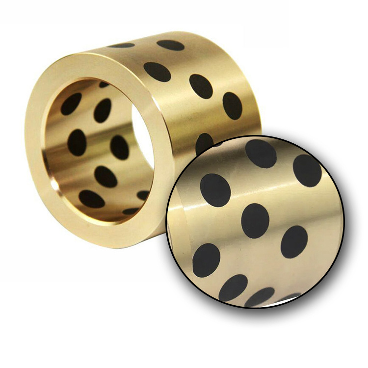 Self lubricating bushings flang bushing guide sleeve rubber bush 40*48*60 mm brass bushing