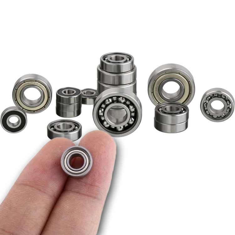 High Quality P4 Precision Rated Stainless Steel Miniature MR74ZZ 4*7*2.5mm Deep Groove Ball Bearing Factory Price for Skateboard