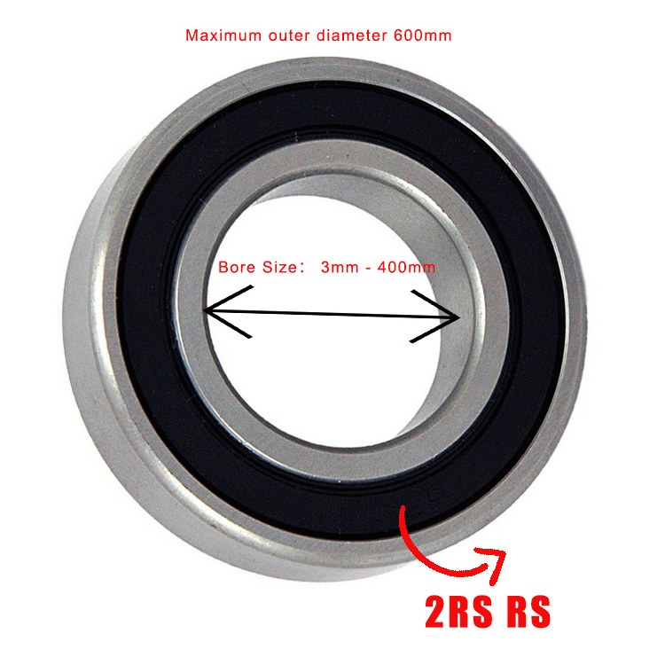 6800 2RS good price deep groove ball bearing 6800 Chinese manufacturer Bearing