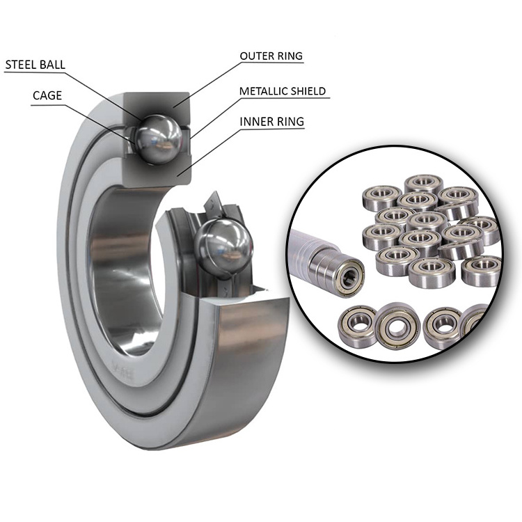 Other Bearings 6001 6004 6201 6202 6203 6204 6205 6207 6300 6301 2RS 6302 6305 Bearing Deep Groove Ball Bearing