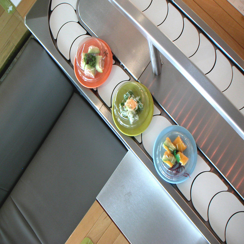 DLTE Sushi Conveyor system sushi conveyor hot pot conveyor