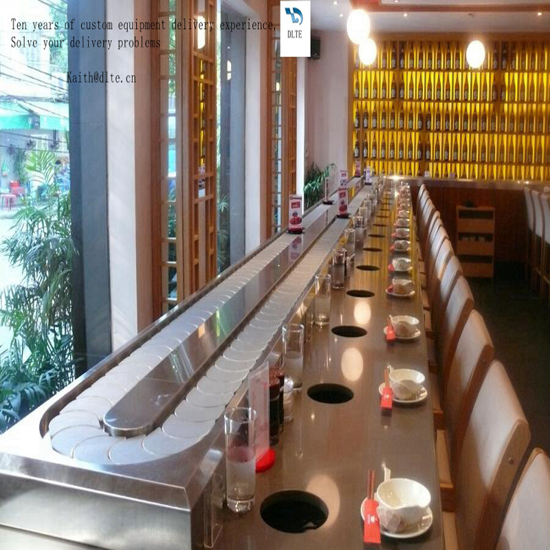 DLTE Sushi Conveyor system sushi conveyor hot pot conveyor