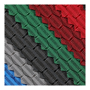 waterproof 420D Bicolor honeycomb grid nylon fabric in stock