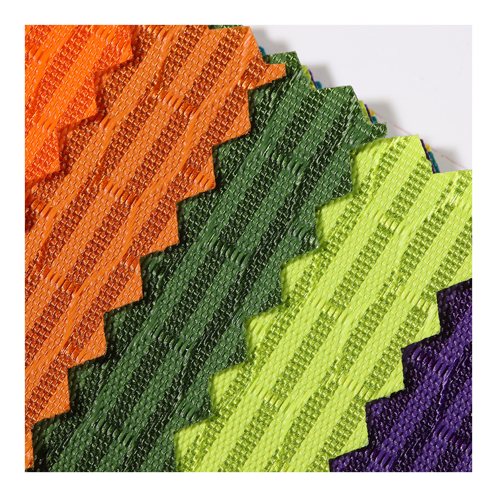 waterproof 420D Bicolor honeycomb grid nylon fabric in stock