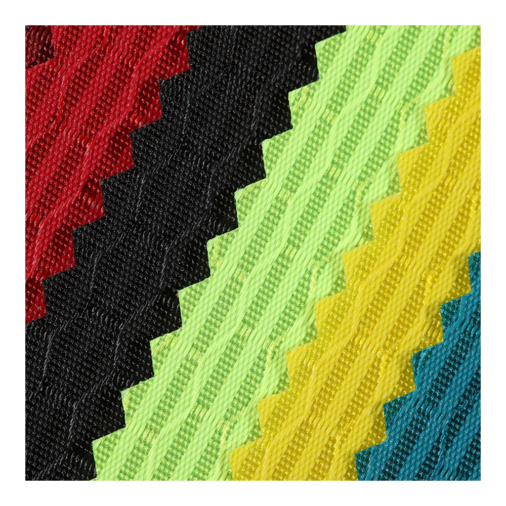 waterproof 420D Bicolor honeycomb grid nylon fabric in stock