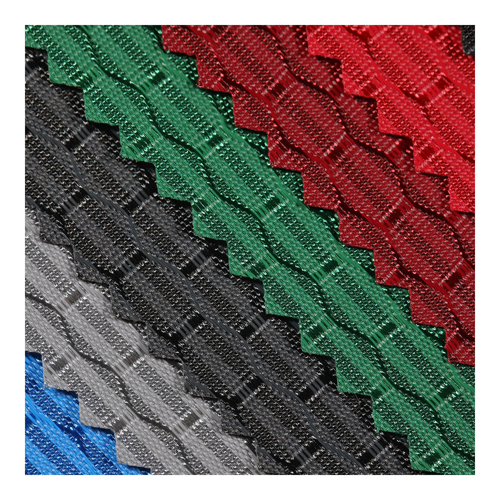 waterproof 420D Bicolor honeycomb grid nylon fabric