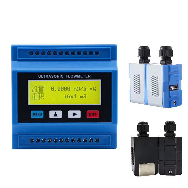 TUF-2000M Modular ultrasonic flowmeter heat meter,  Clamp on Flow Transducer Price ,TM-1&CT-1,DN50-DN700