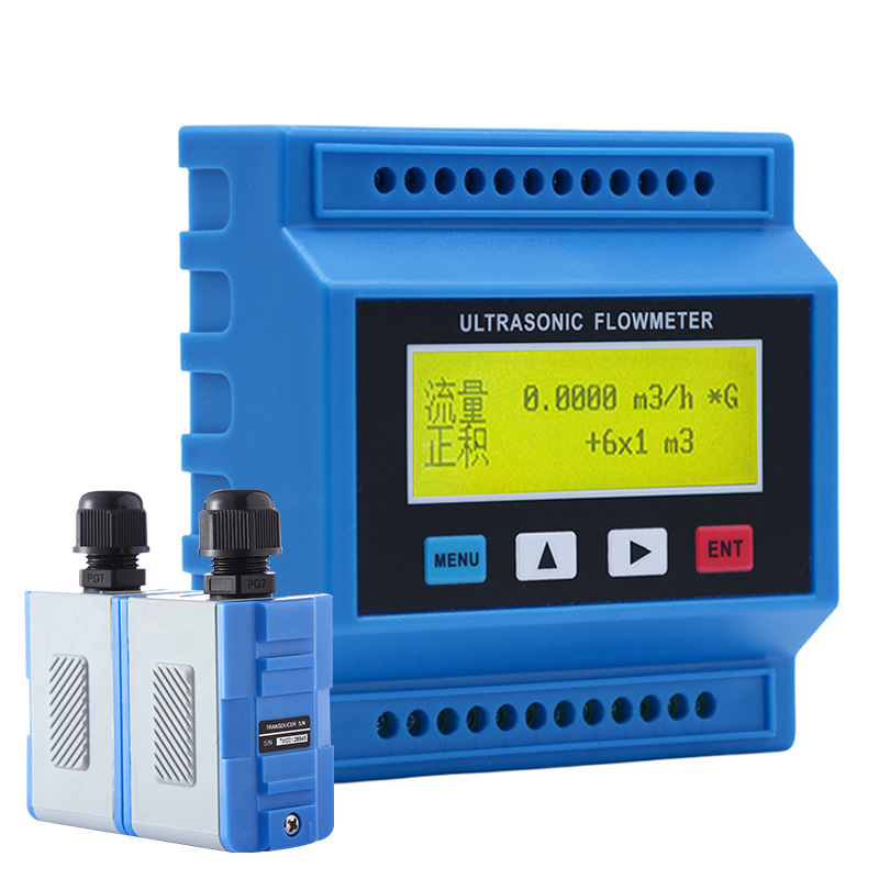 TUF-2000M Modular ultrasonic flowmeter heat meter,  Clamp on Flow Transducer Price ,TM-1&CT-1,DN50-DN700