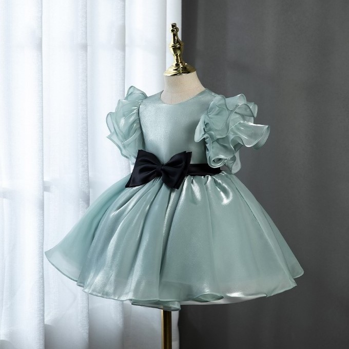 Custom children's Wedding dress Toddler Girls Dresses Fancy Party Elegant Kids Luxury Princess Evening Flower Girls' Dresses