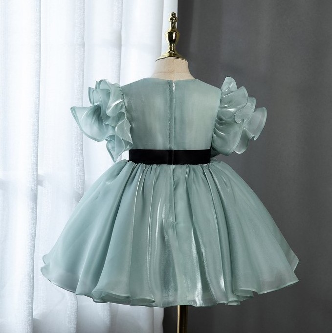 Custom children's Wedding dress Toddler Girls Dresses Fancy Party Elegant Kids Luxury Princess Evening Flower Girls' Dresses