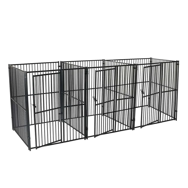 USMILEPET New Design Customized Large Outdoor Heavy Duty Kennel Panel Large Pet Household For Farm Use Dog Kennel Run Panels