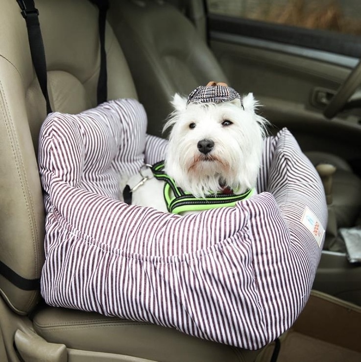 New Style Seat Cover Fully Detachable Washable Cover Designer Travel Mat Booster Seats for Small Medium Dog pet car carrier