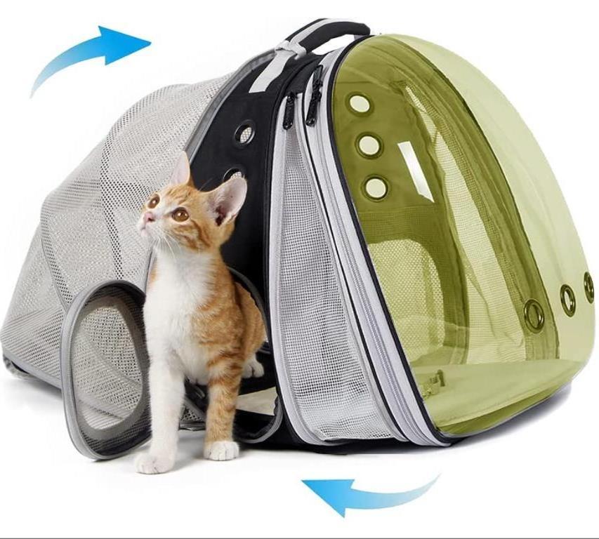 Cat Backpack Carrier Bubble Bag Small Dogs Backpack Space Capsule Transparent Cat Carrier backpack