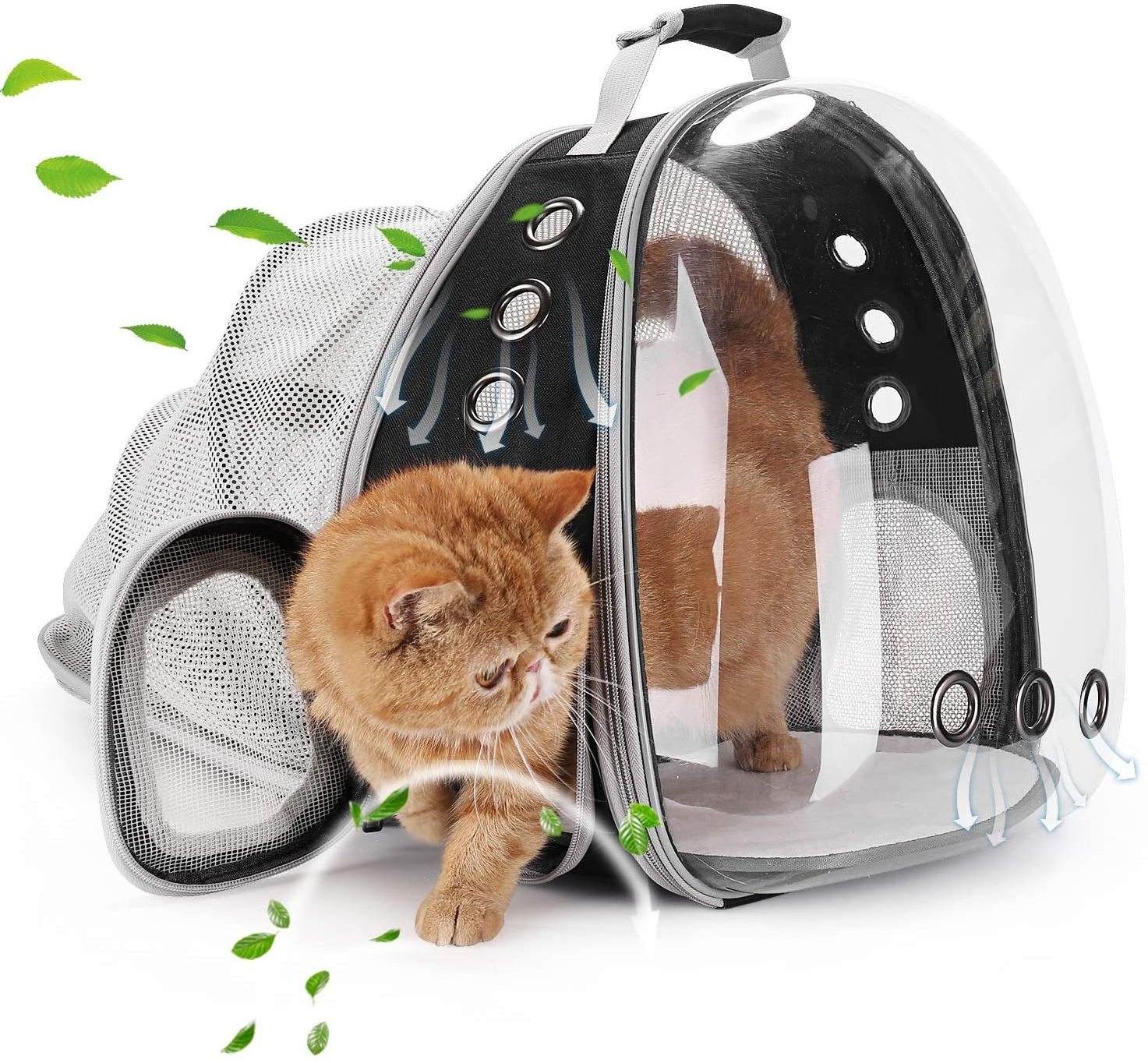 Cat Backpack Carrier Bubble Bag Small Dogs Backpack Space Capsule Transparent Cat Carrier backpack